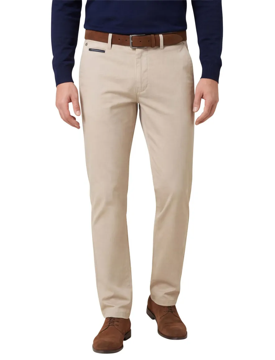 Gardeur Benny katoenen broek beige