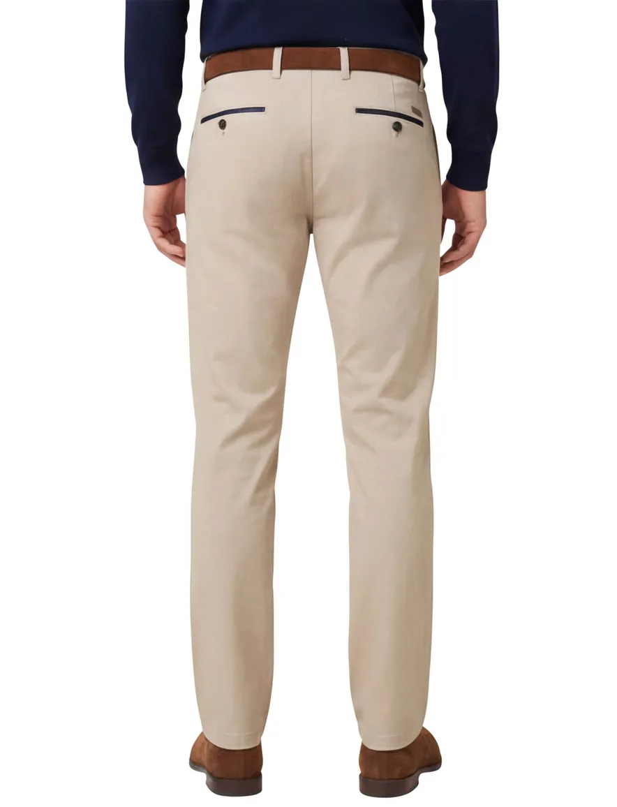 Gardeur Benny katoenen broek beige