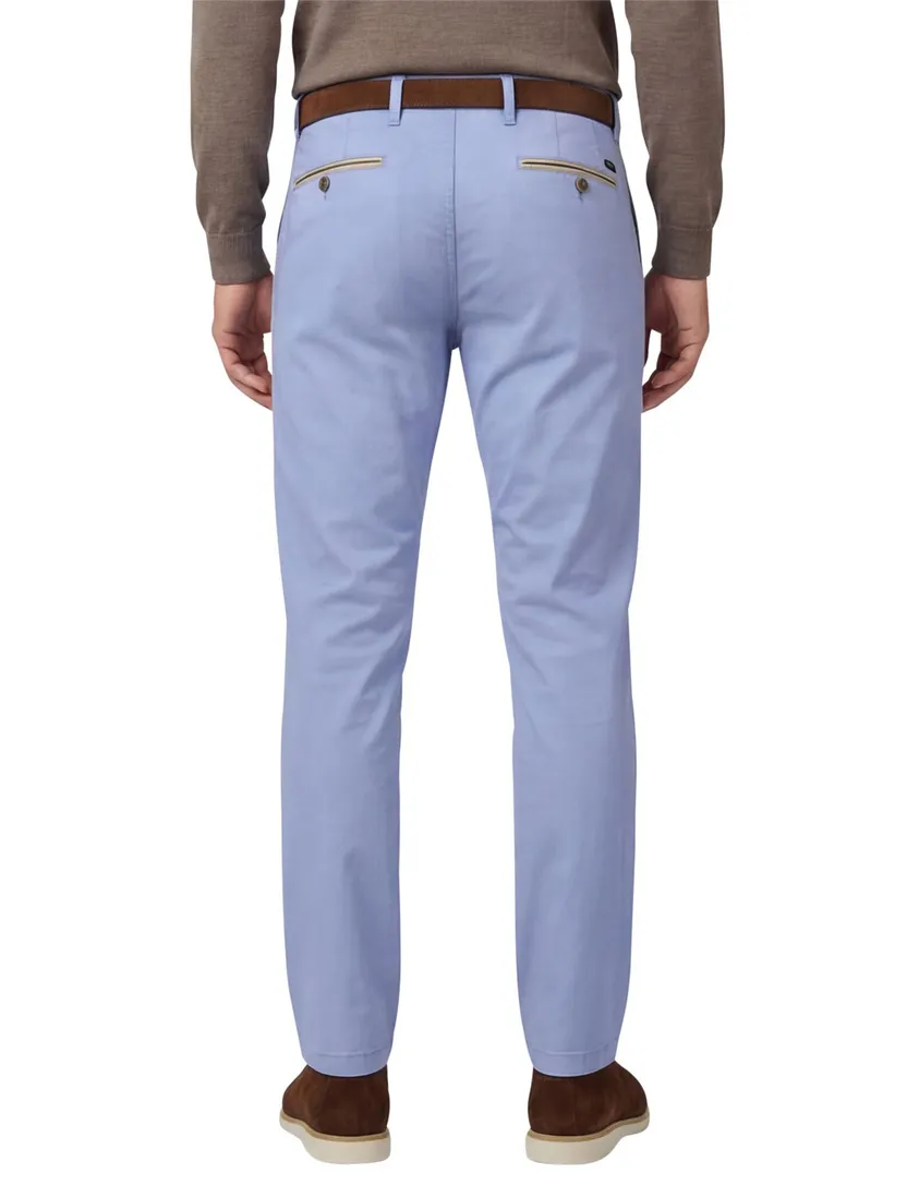 Chino Gardeur Benny-S lichtblauw