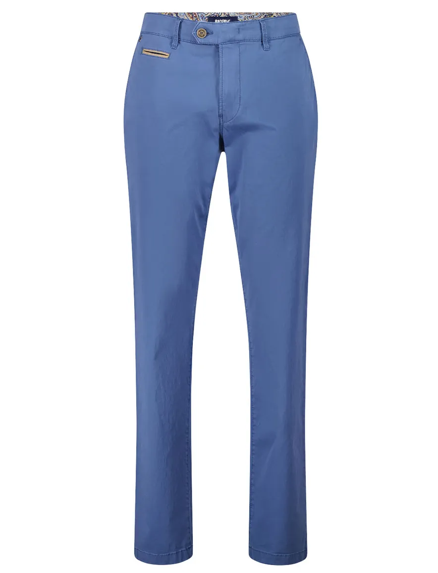 Gardeur Benny katoenen broek blauw