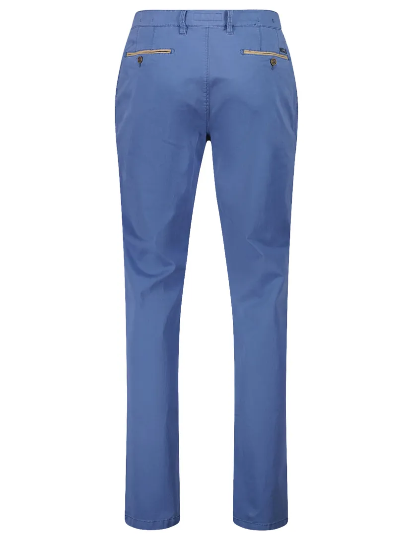 katoenen broek Gardeur Benny blauw