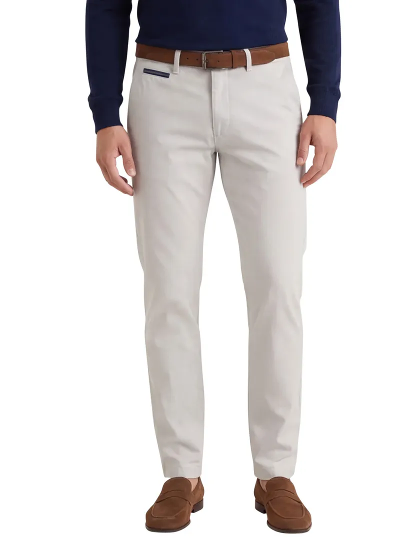 katoenen broek Gardeur Benny grijs
