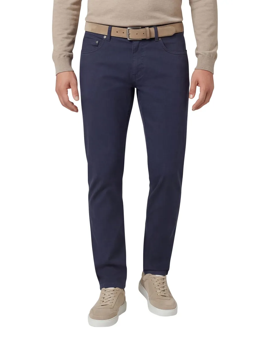 5-pocket Gardeur Bill-3 modern fit donkerblauw katoen
