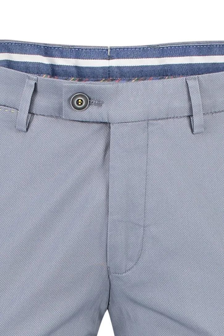 Chino bauw grijs Gardeur Sem-1 slim fit