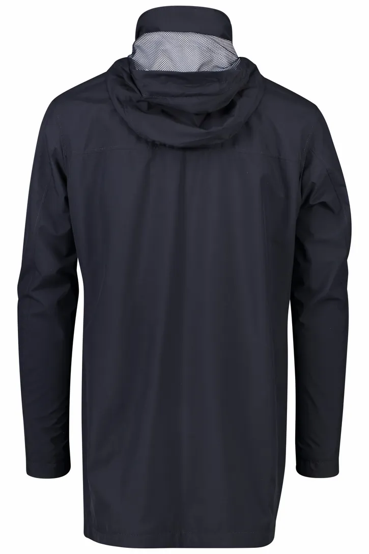 Jas donkerblauw Pierre Cardin Gore-Tex capuchon afneembaar