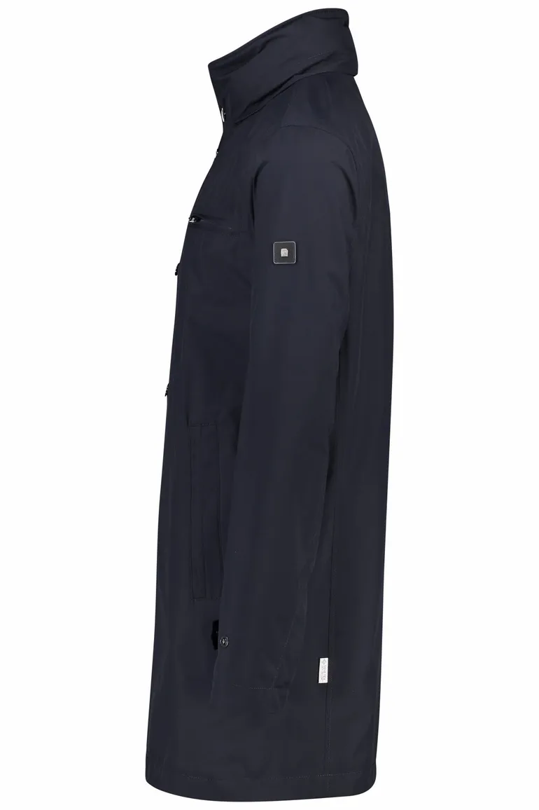 Pierre Cardin jas capuchon afneembaar Gore-Tex marine