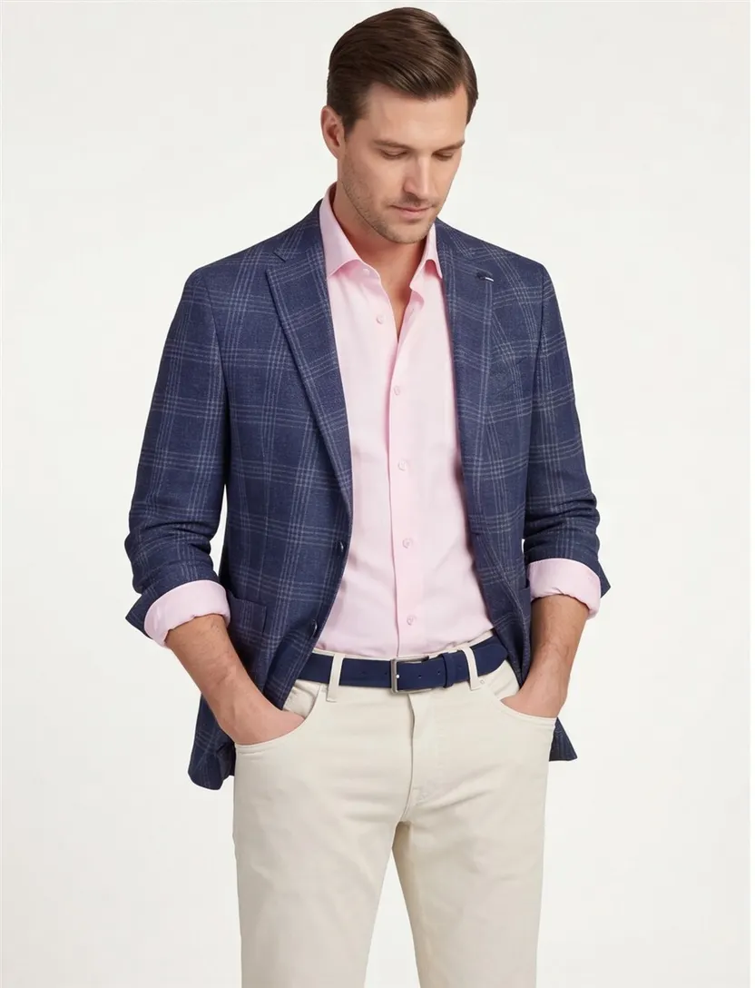 Colbert Digel blauw ruit