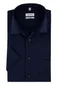 Seidensticker overhemd korte mouw Regular donkerblauw effen