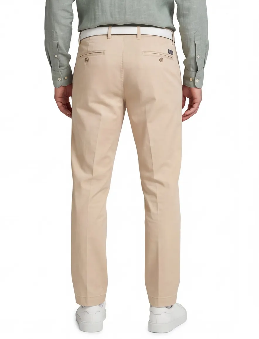 Eurex Jim chino stretch bruin