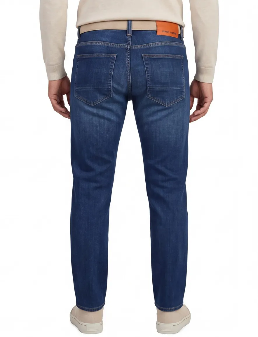 Blauwe spijkerbroek Pierre Cardin Antibes