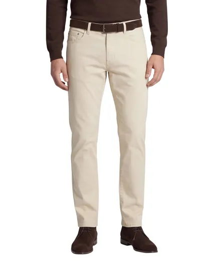 Pierre Cardin Broek Pierre Cardin creme Futureflex Lyon Tapered