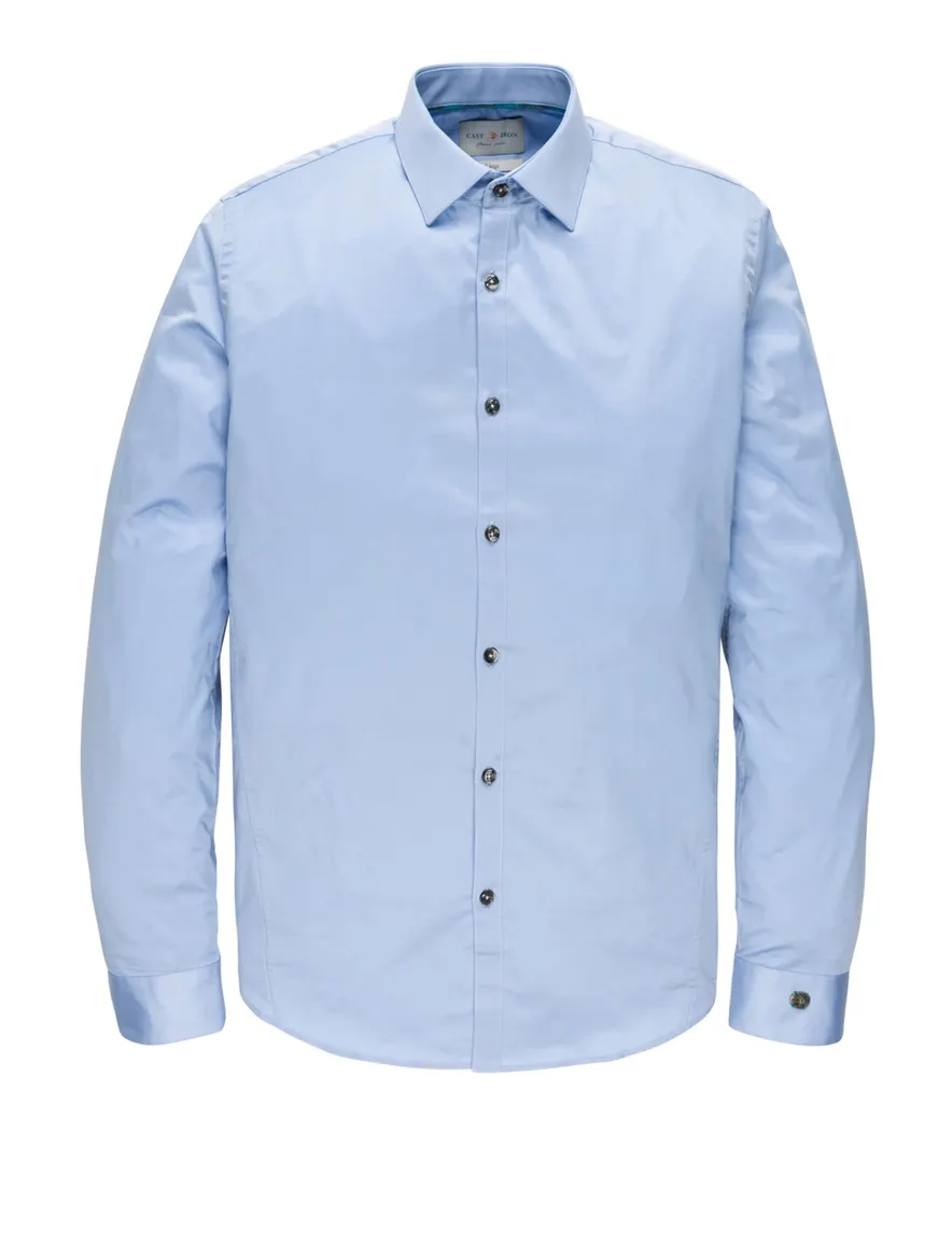 Cast Iron Shirt vrijetijd ml 5 lichtblauw