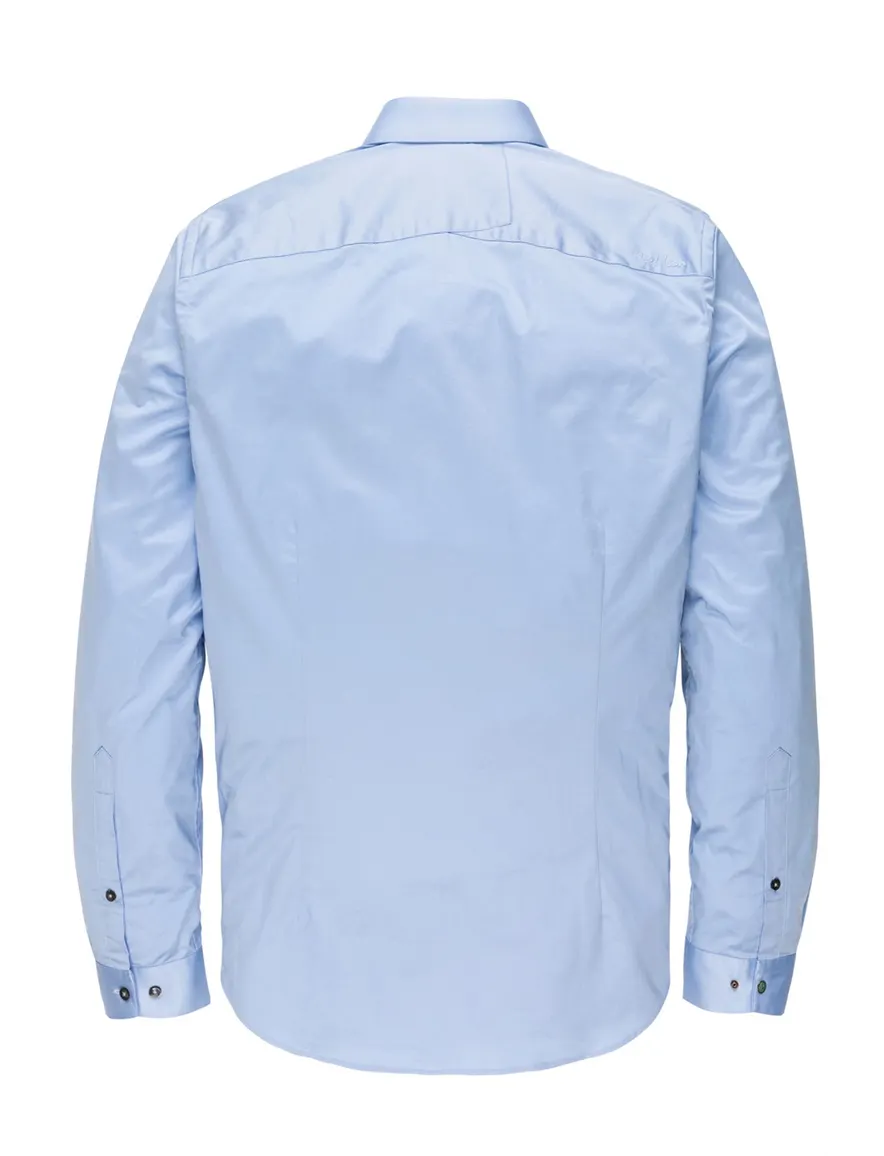 Cast Iron Shirt vrijetijd ml 5 lichtblauw