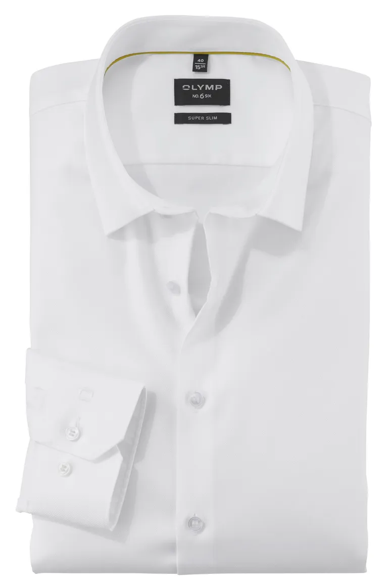 Olymp overhemd wit super slim fit