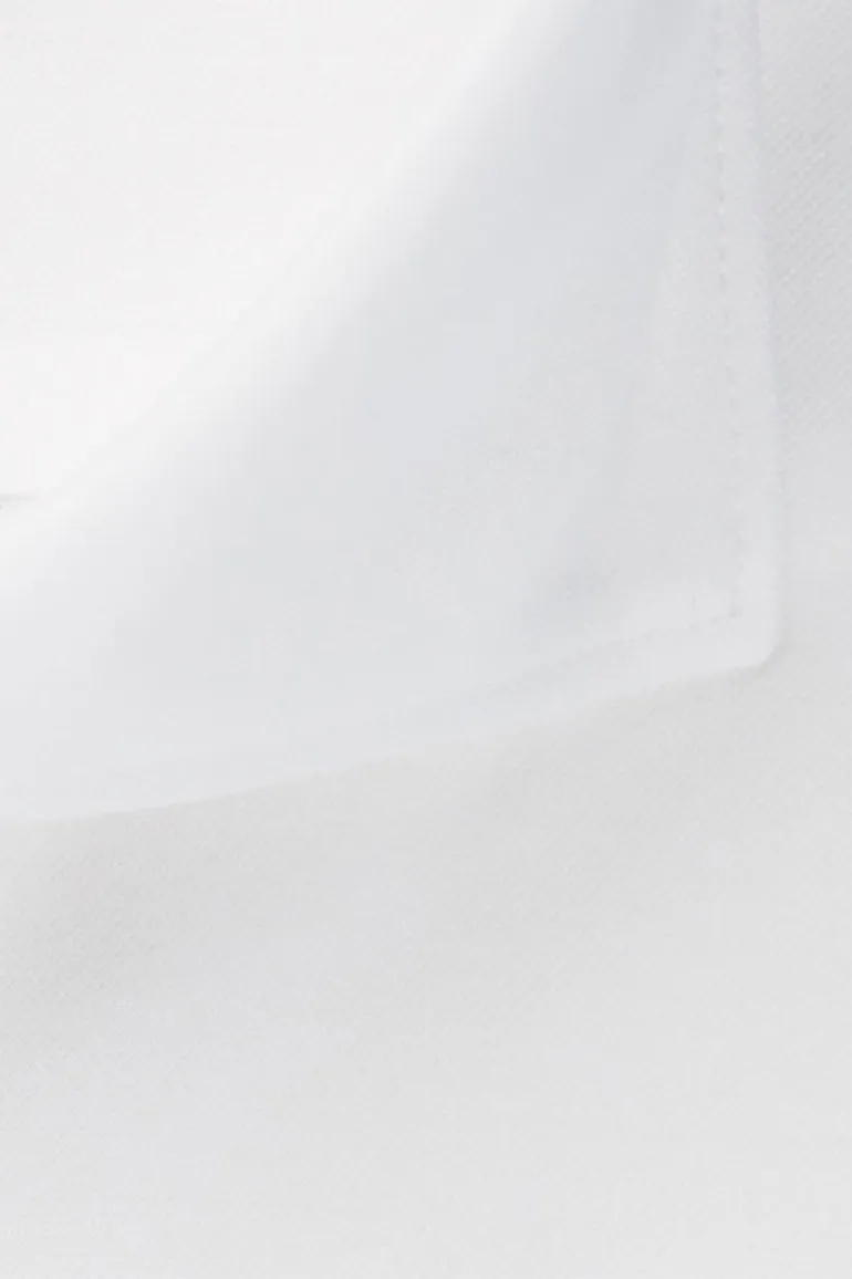 Overhemd Profuomo wit Japanese knitted