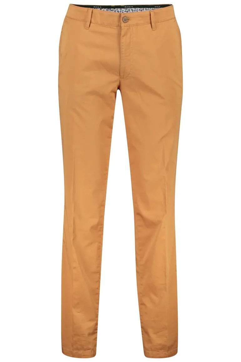Katoenen chino oranje M.E.N.S. Madison