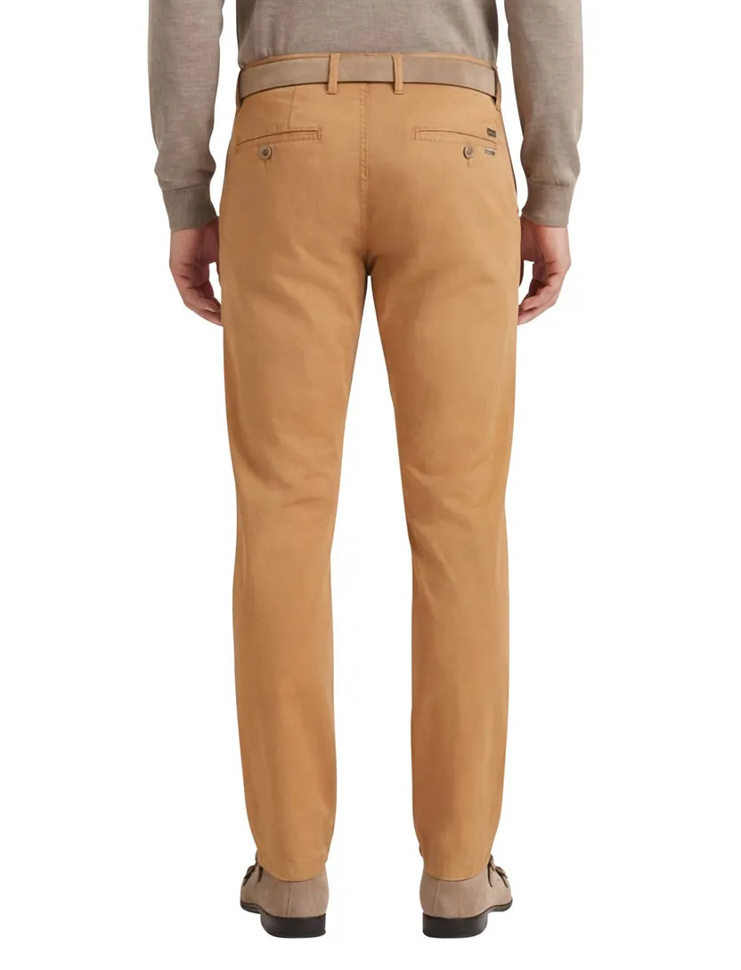 Katoenen chino oranje M.E.N.S. Madison