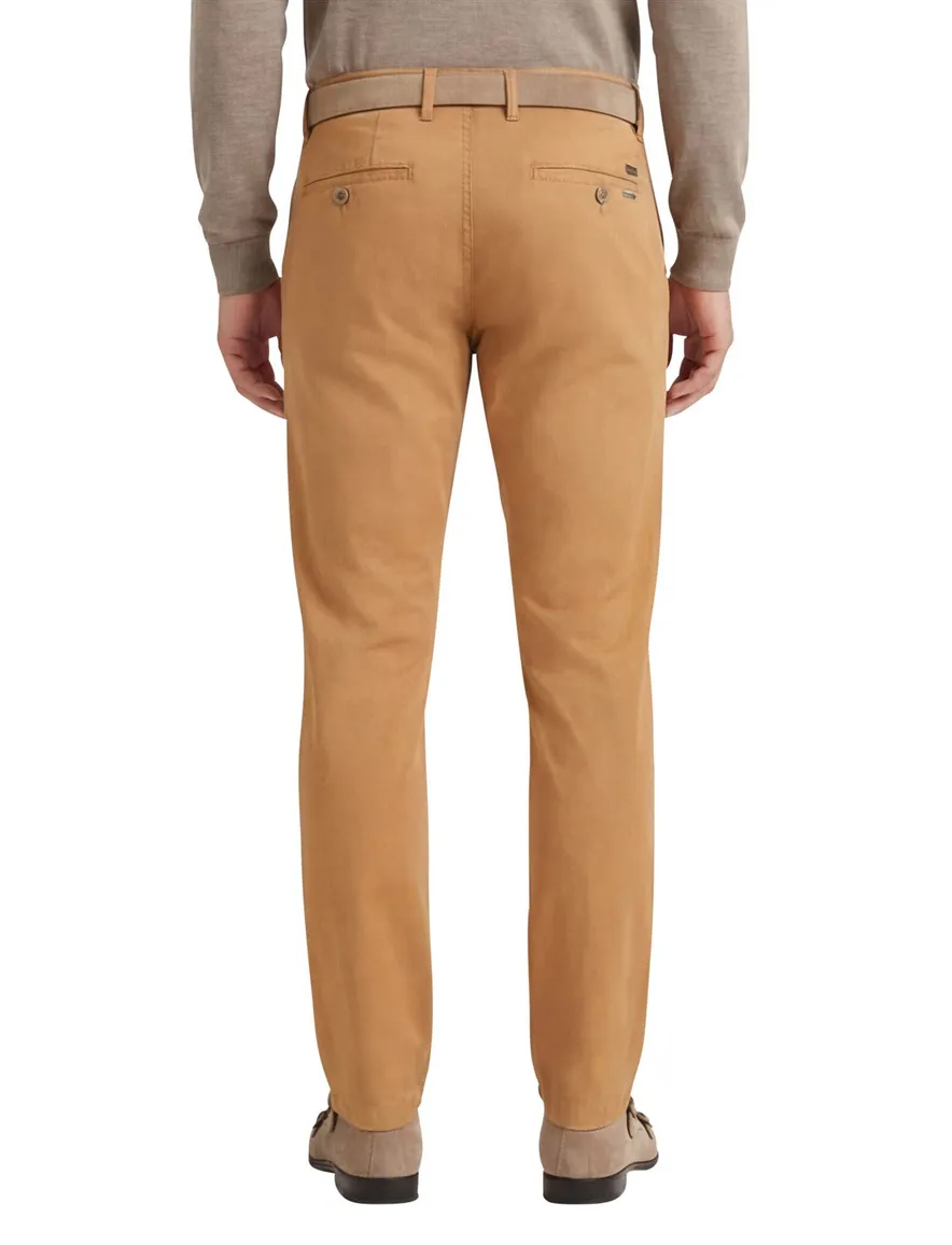 Katoenen chino oranje M.E.N.S. Madison