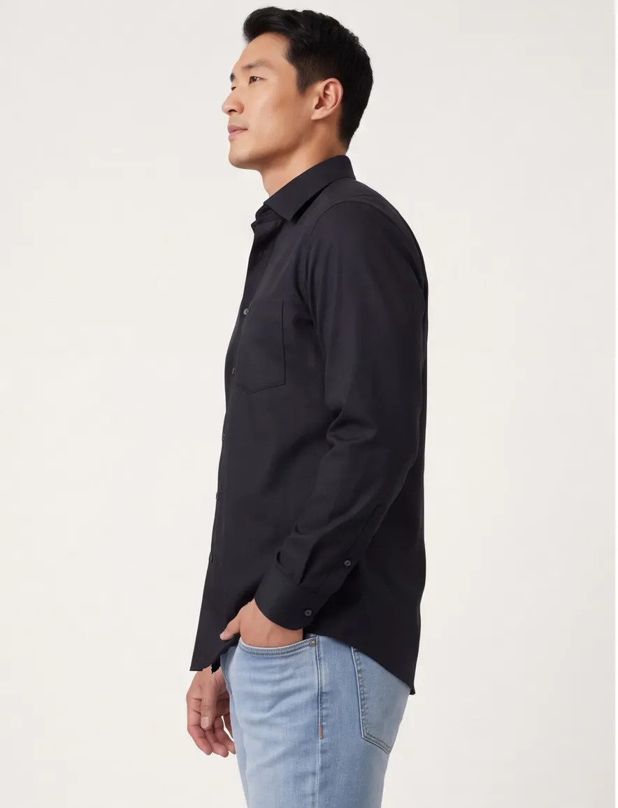 Overhemd Olymp Modern Fit navy