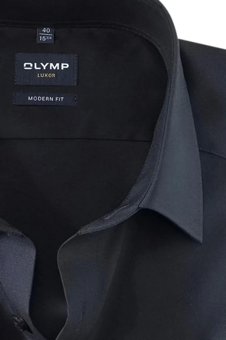 Overhemd Olymp Modern Fit navy