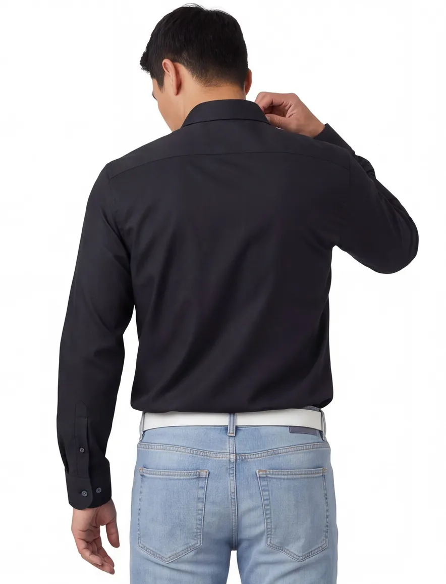 Overhemd Olymp Modern Fit navy