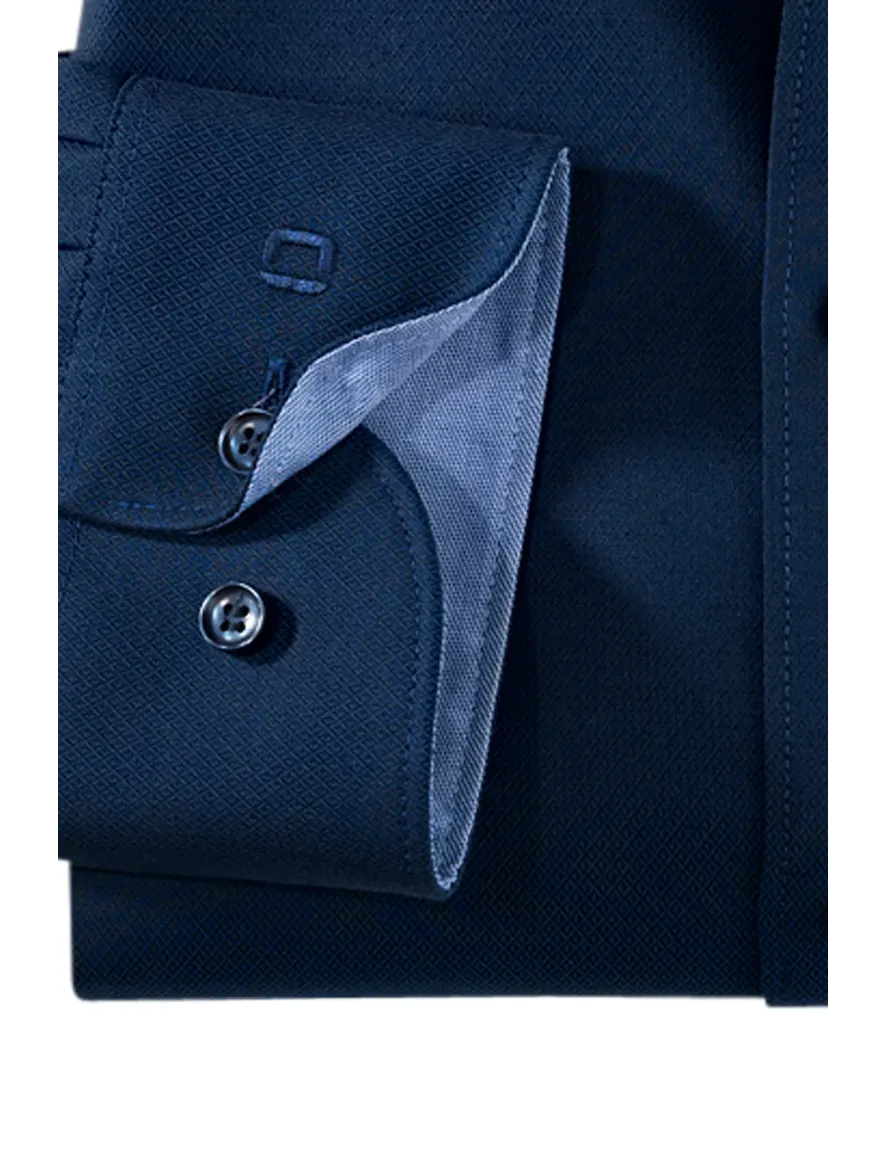 Overhemd Olymp Level 5 donkerblauw