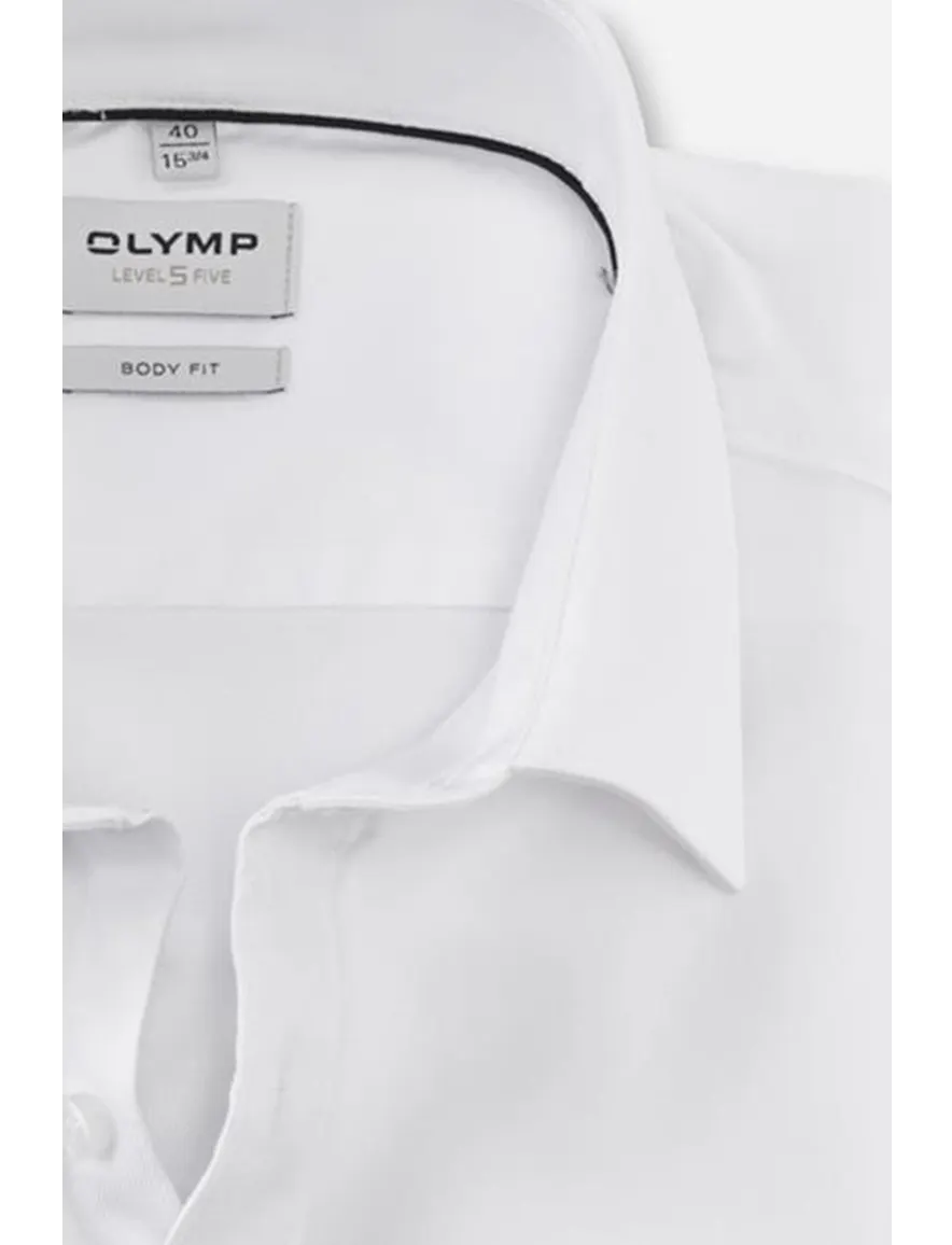 Olymp overhemd wit Level Five Body Fit