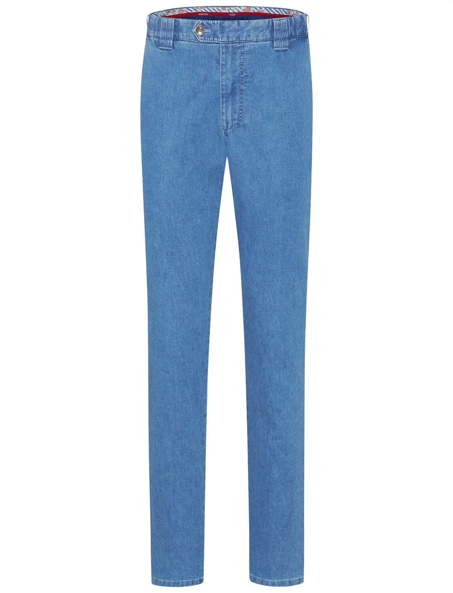 Meyer Dublin flatfront licht blauw jeans