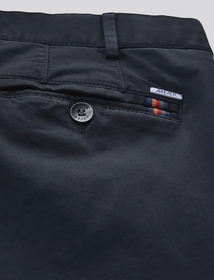 Meyer Pantalon katoen blauw