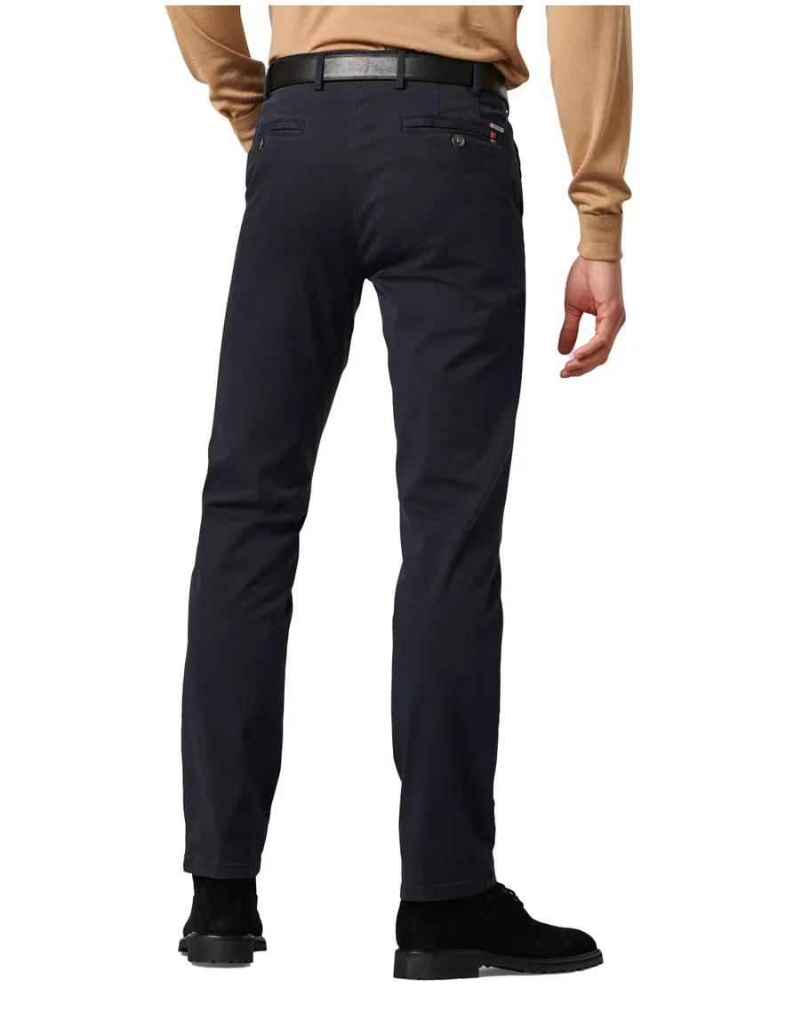Meyer Pantalon katoen blauw