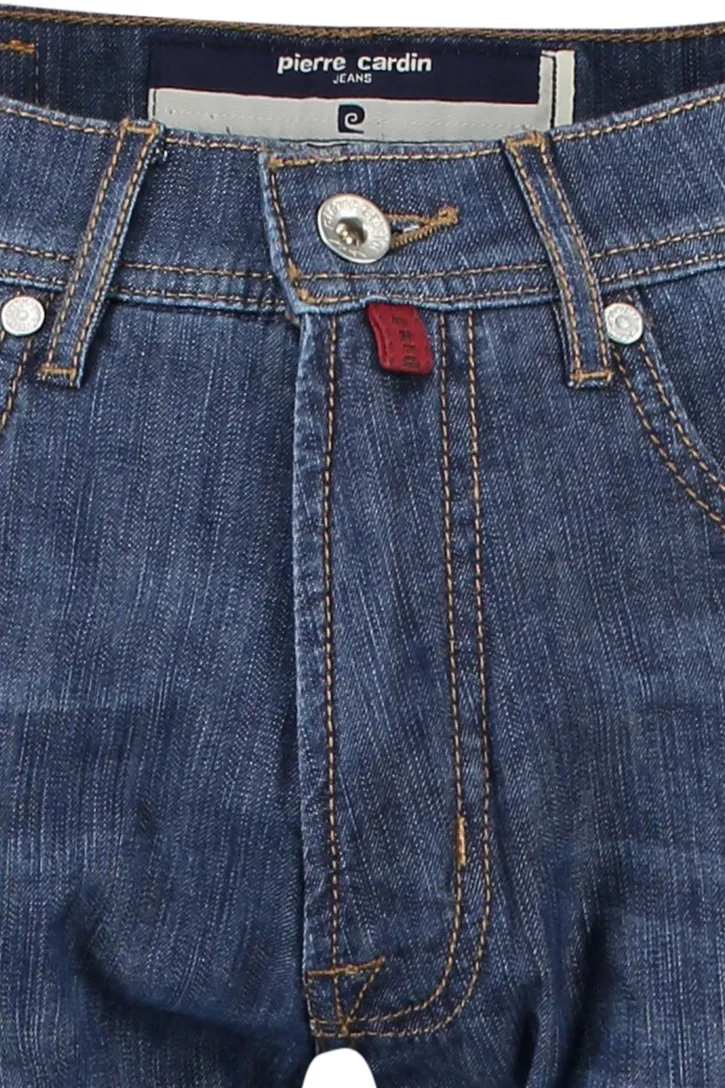 katoenen Pierre Cardin jeans blauw normale fit