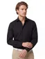 Overhemd Profuomo zwart royal twill Slim Fit