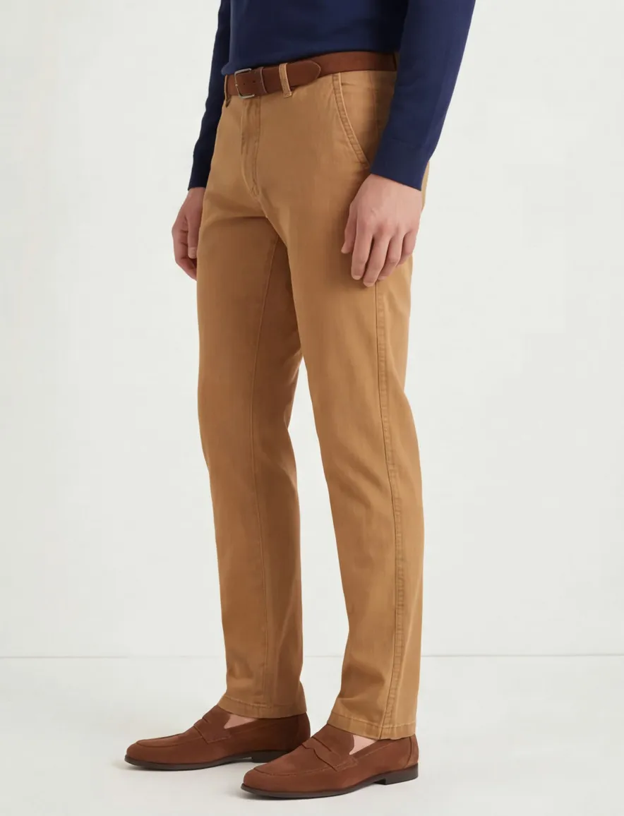 M.E.N.S. broek oranje bruin Madison