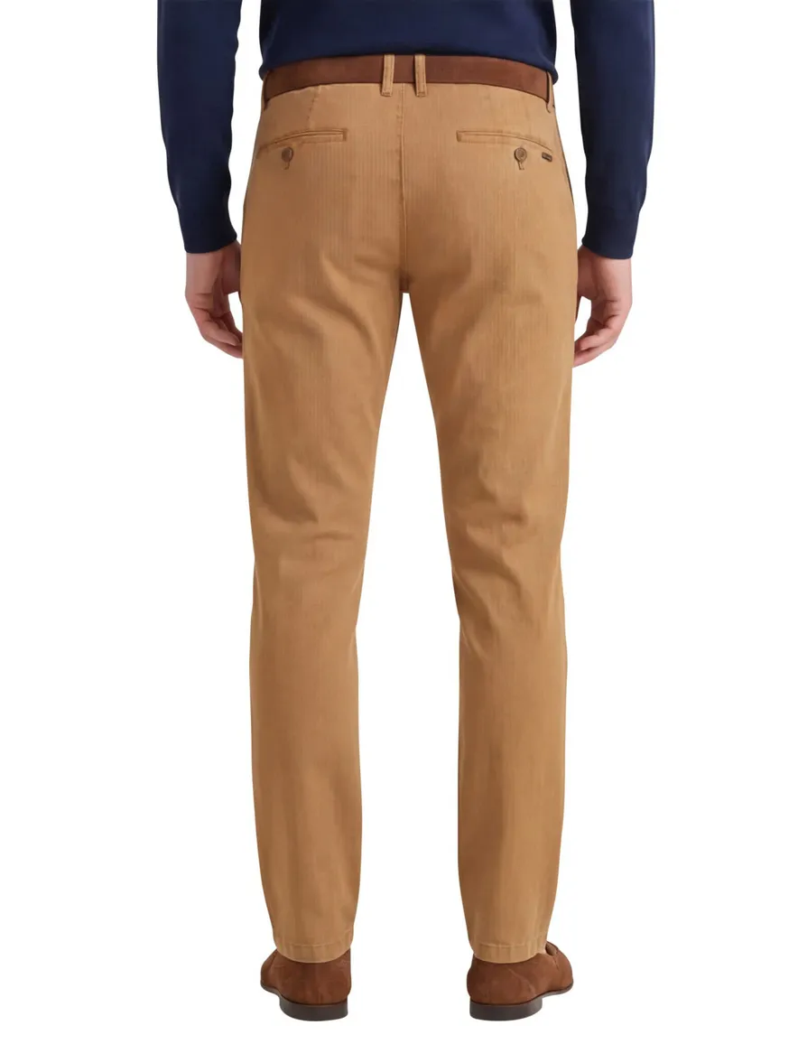M.E.N.S. broek oranje bruin Madison