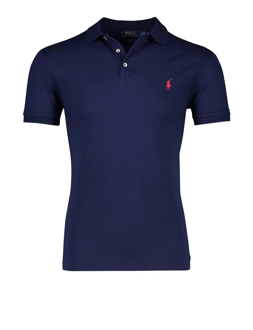 Poloshirt Ralph Lauren Big & Tall donkerblauw