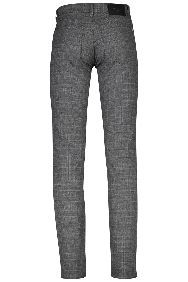 5-pocket grijs geruit Pierre Cardin Lyon