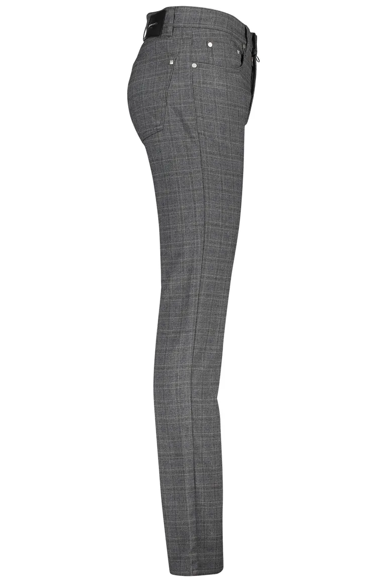 5-pocket grijs geruit Pierre Cardin Lyon