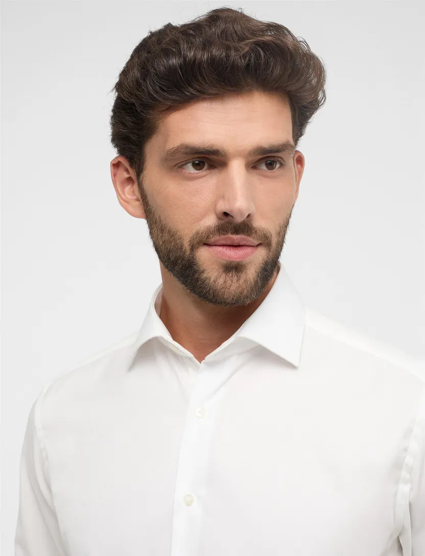Overhemd Eterna Modern Fit ivoor