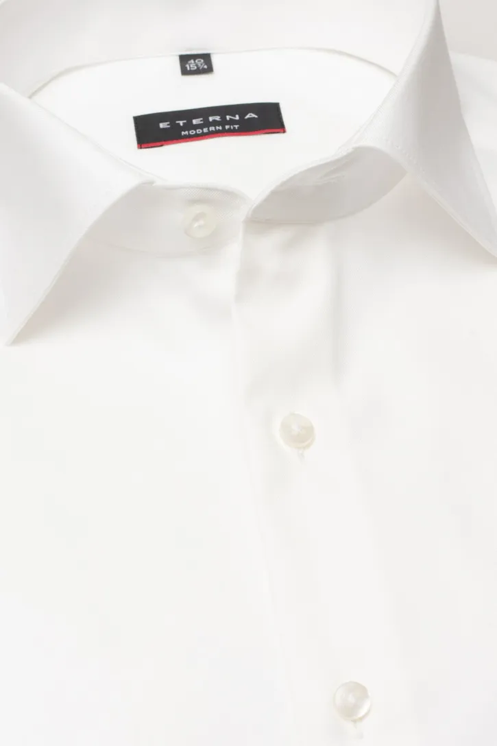 Overhemd Eterna Modern Fit ivoor