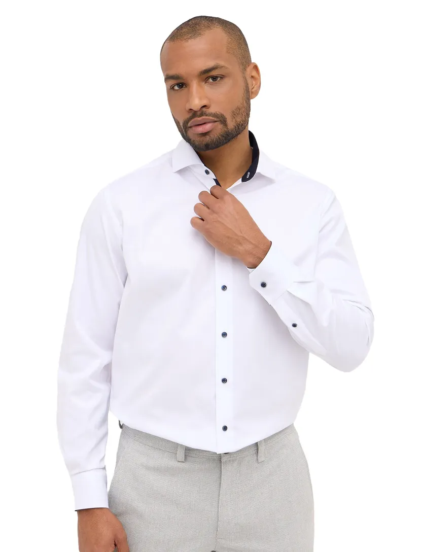 Overhemd Eterna Modern Fit wit