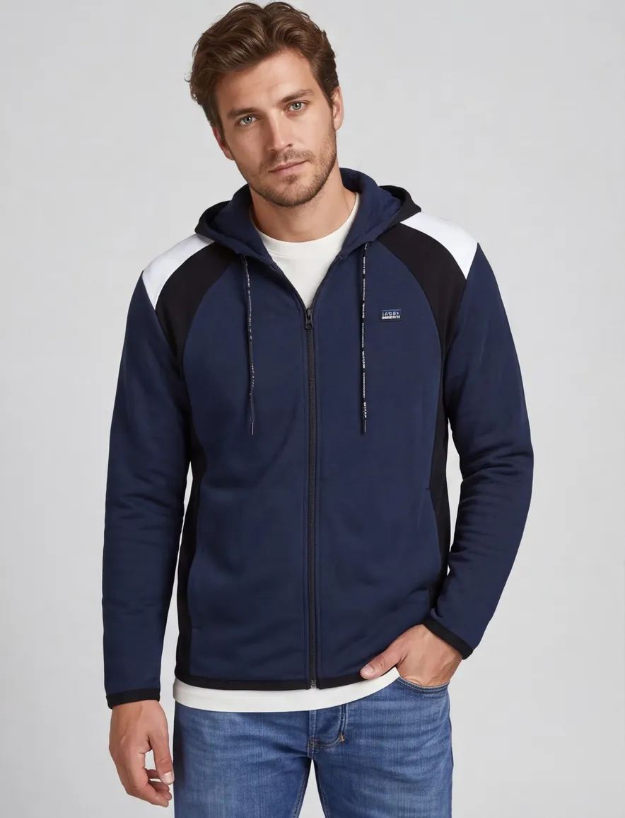 Vest Jack & Jones Plus Size donkerblauw