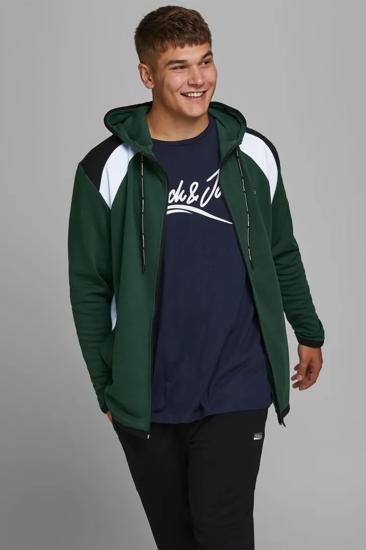 Vest Jack & Jones groen Plus Size