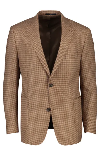 Dressler Colbert Dressler Malmö camel geruit