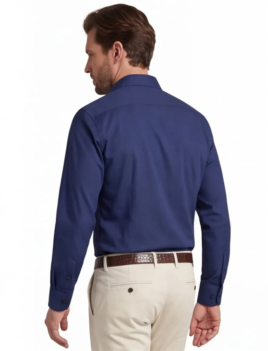 Olymp shirt No. 6 donkerblauw ml 7
