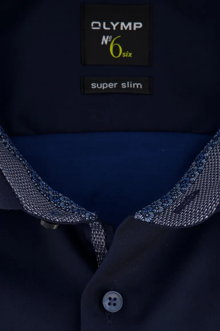 Overhemd Olymp mouwlengte 7 Navy