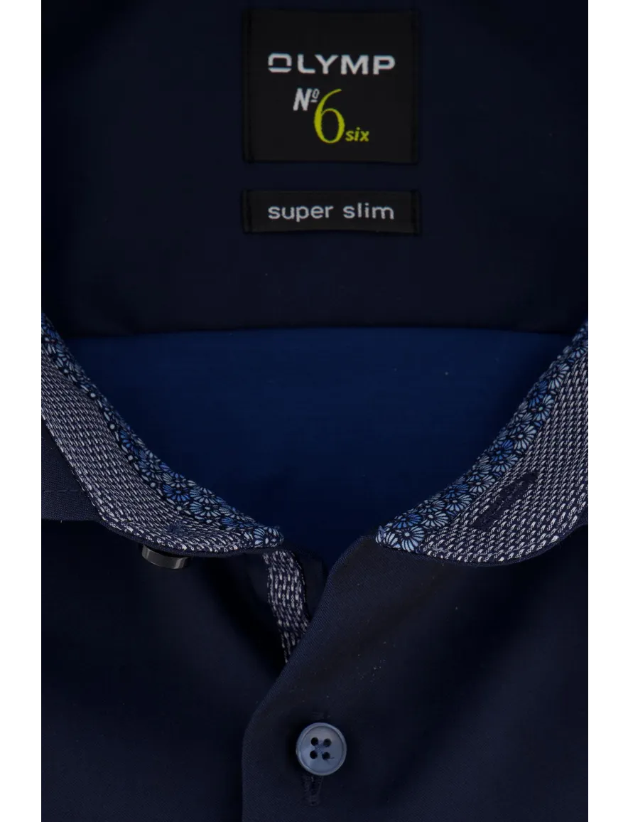 Overhemd Olymp mouwlengte 7 Navy