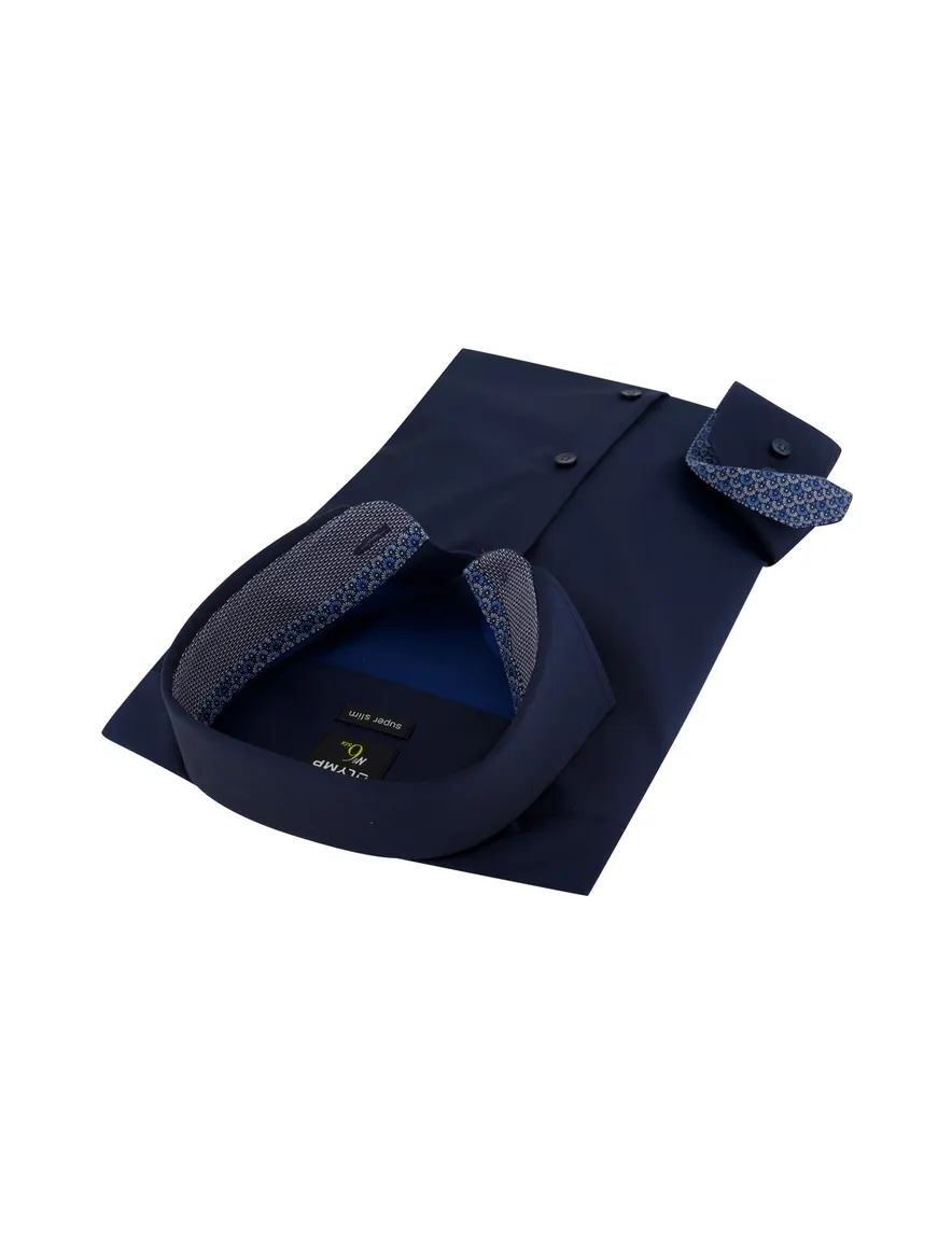 Overhemd Olymp mouwlengte 7 Navy