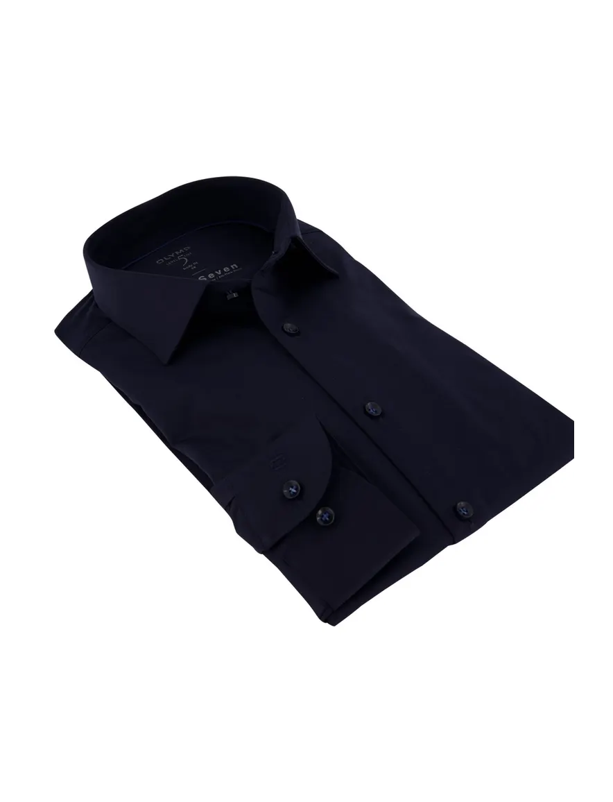 Overhemd Olymp Level 5 overhemd navy