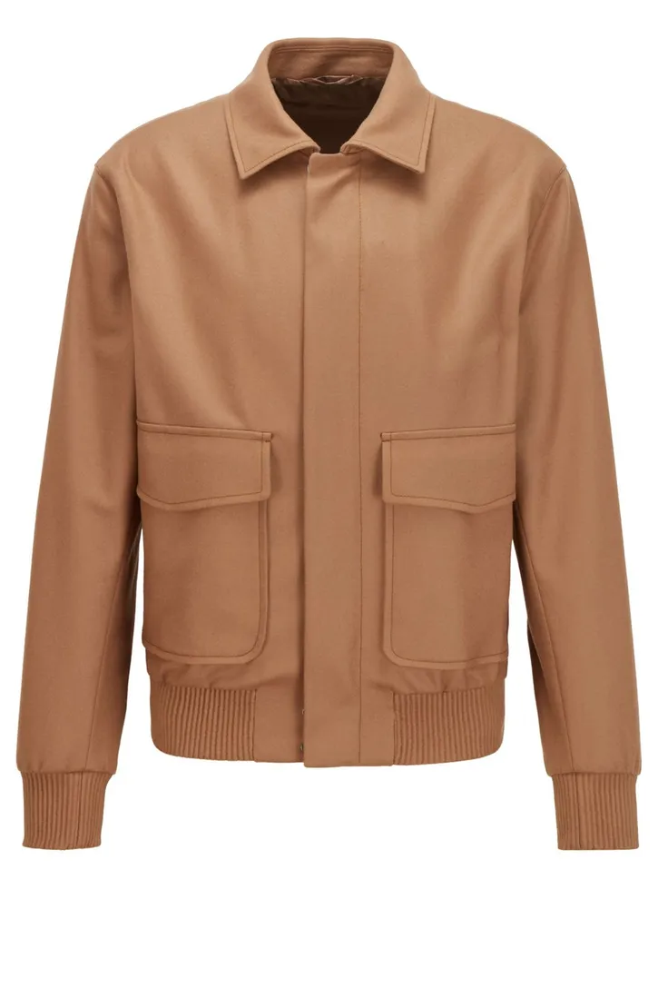 Hugo Boss jas Narten Camel