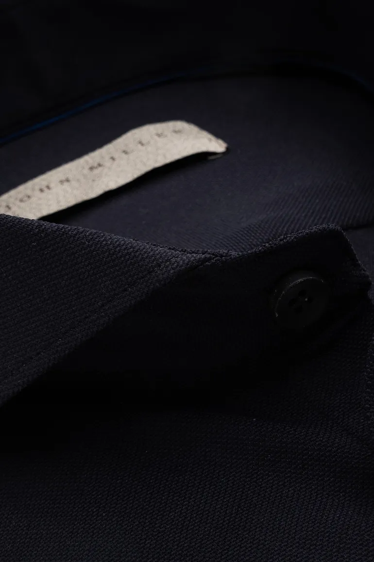 John Miller overhemd tailored fit zwart